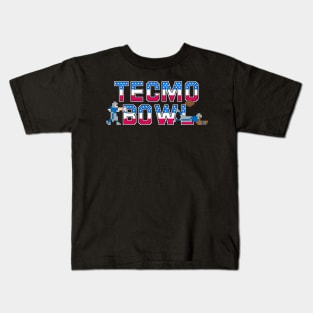 Tecmo Bowl - Detroit Kids T-Shirt